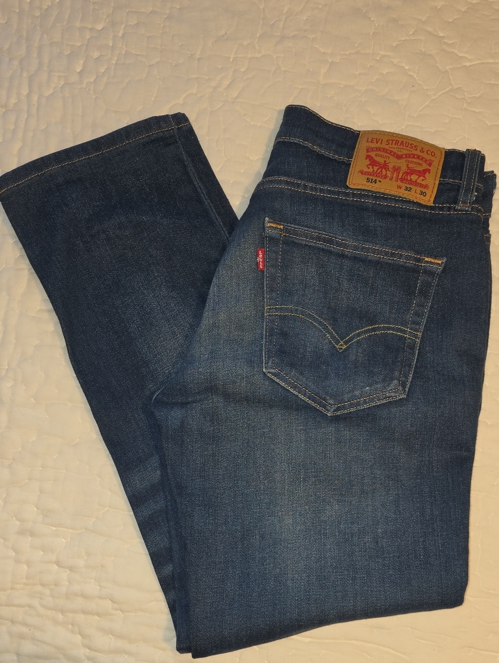 Levi's Men's Indigo Straight-Leg Jeans